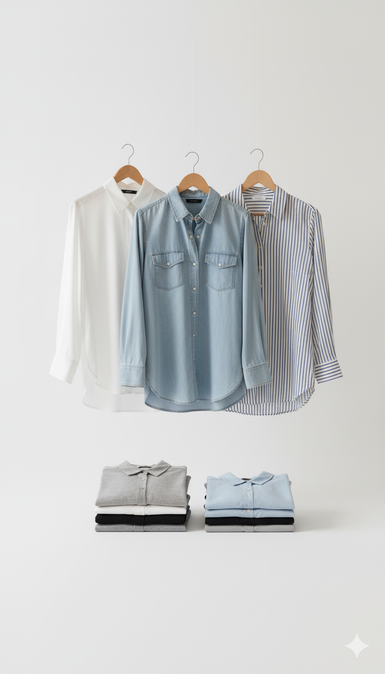 חולצות מכופתרות